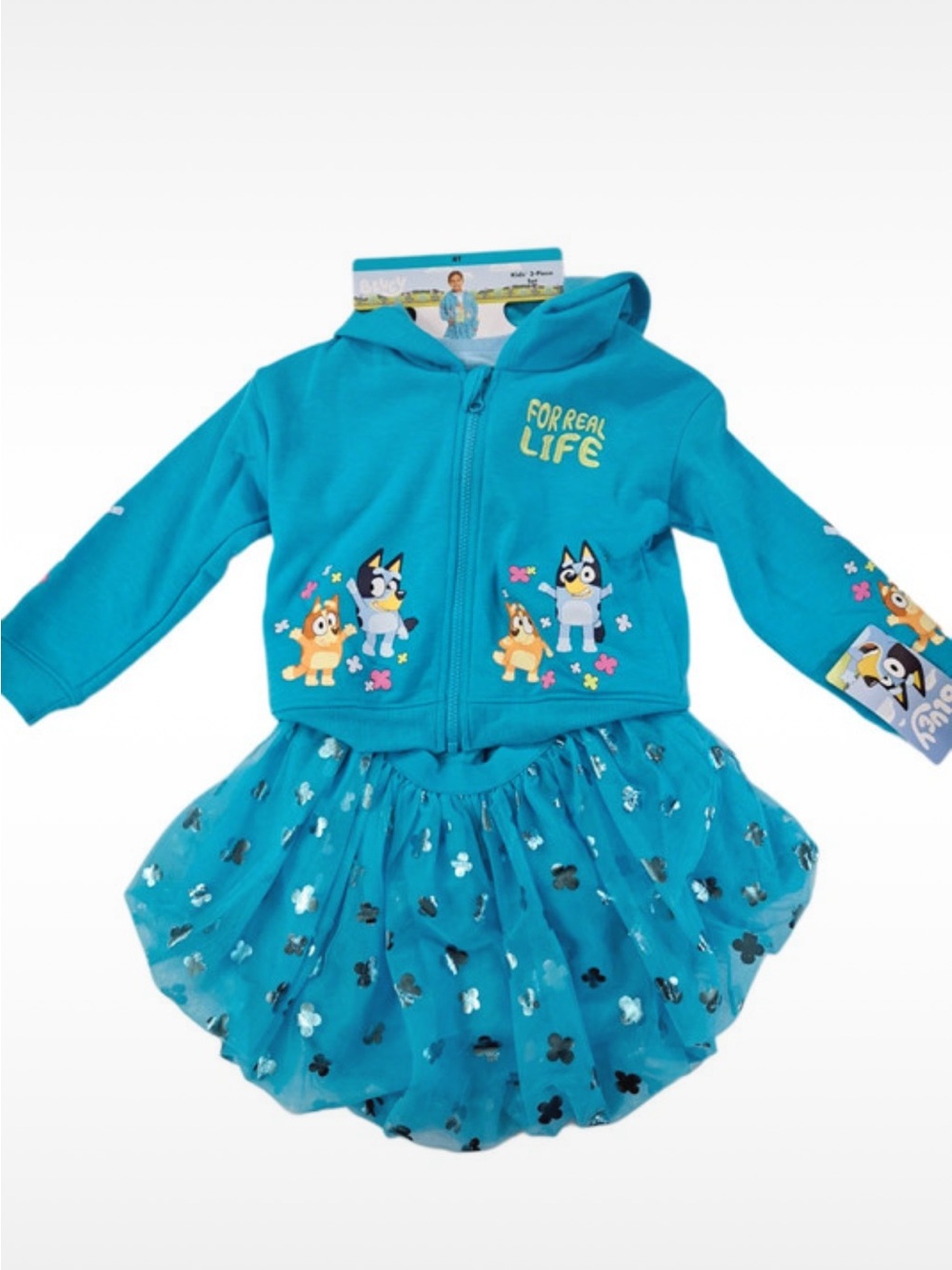 Bluey Kids' Tutu Set 3 Piece